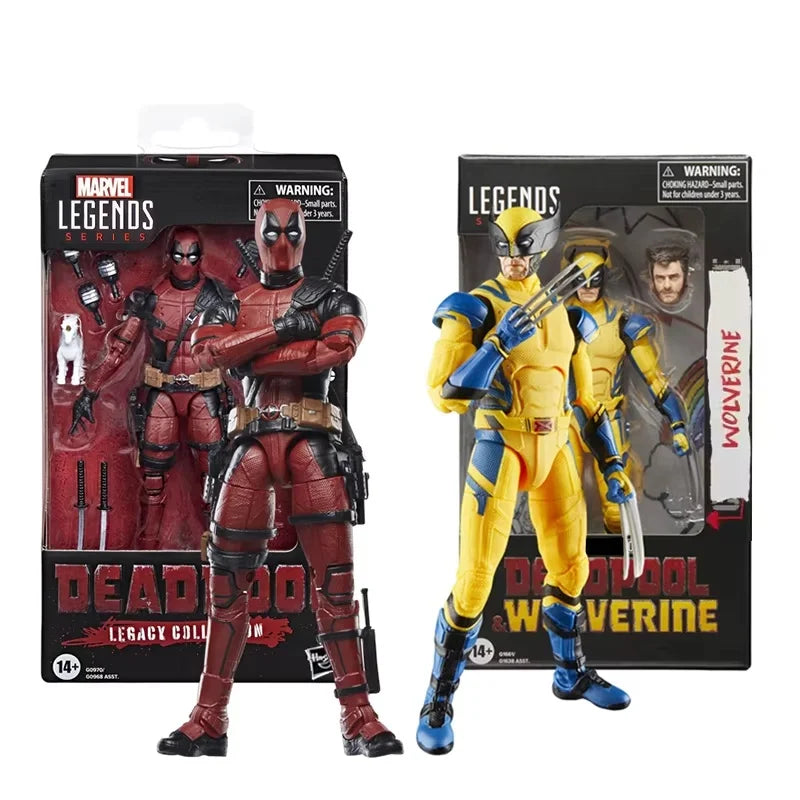 Wolverine Deadpool X-Men Legend Series Action Figure Wade Winston Wilson Figures Joint Mobility Model Collection Toy Gift