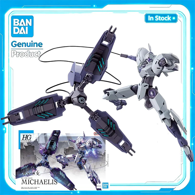 Bandai Gundam Model Kit HG 1/144 Michaelis Anime Figure Action Figures Collection Assembly Model Toys Genuine Original in Stock