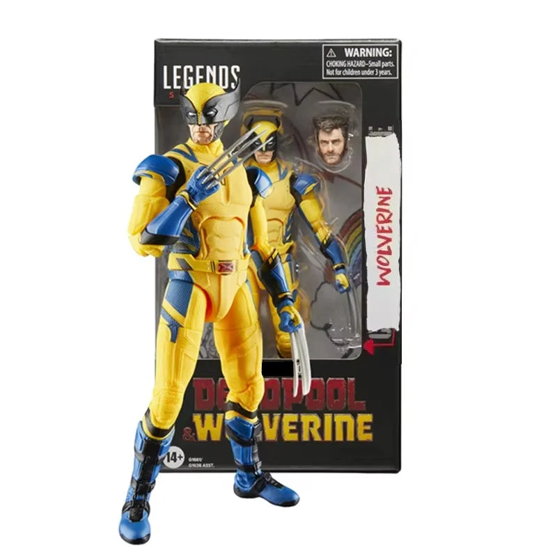 Wolverine Deadpool X-Men Legend Series Action Figure Wade Winston Wilson Figures Joint Mobility Model Collection Toy Gift